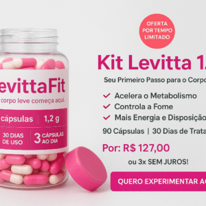 Kit Levitta 1.0 - Seu Primeiro Passo (30 Dias)